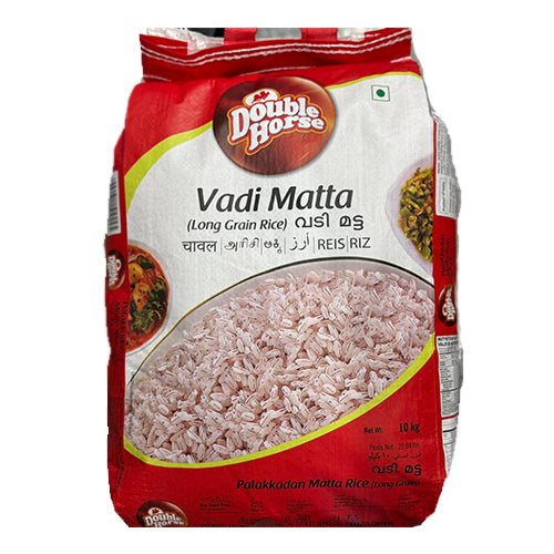 Double Horse Palakkadan Matta Rice (Vadi matta long grain par boiled)