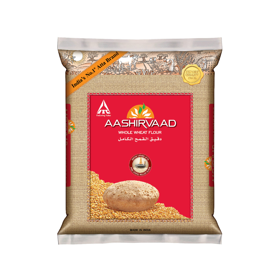 Aashirvaad Whole Wheat Atta(Expiry: 03/01/26)