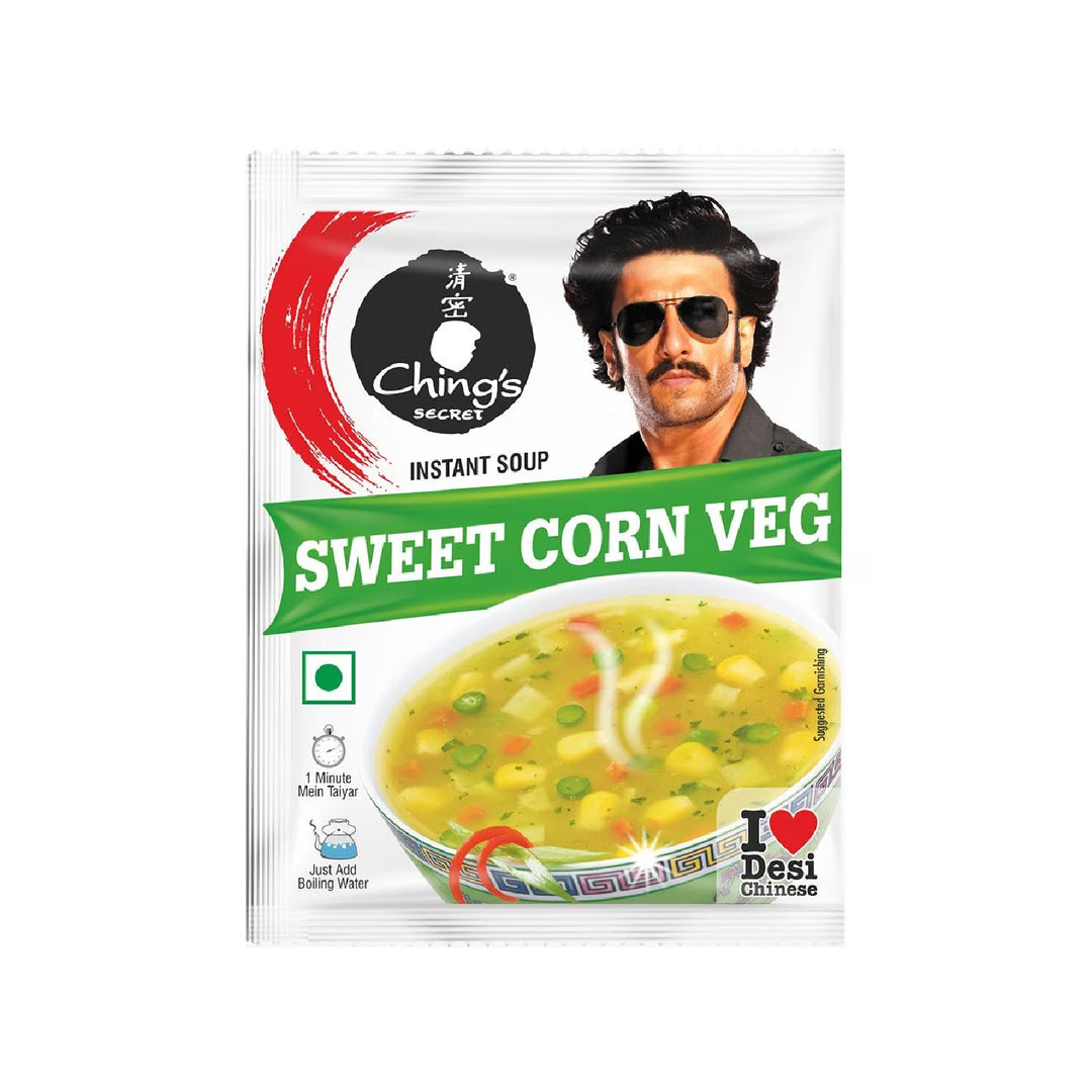 Ching's Secret Instant Sweet Corn Veg Soup (pack of 4)