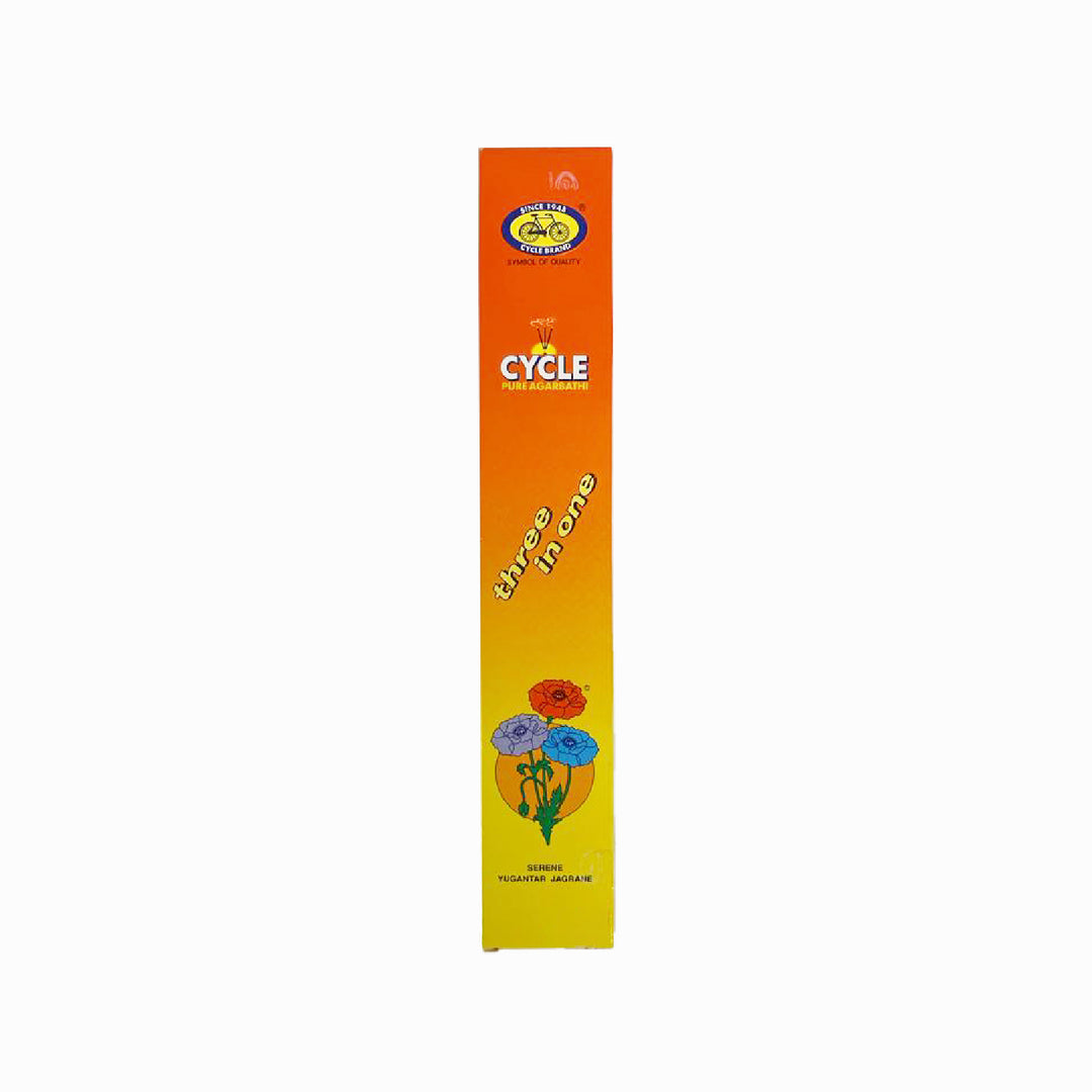 Cycle 3 In 1 Agarbatti (pack of 4)