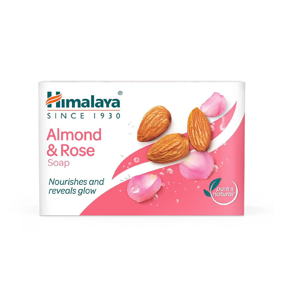 Himalaya Almond & Rose Soap (pack of 4)