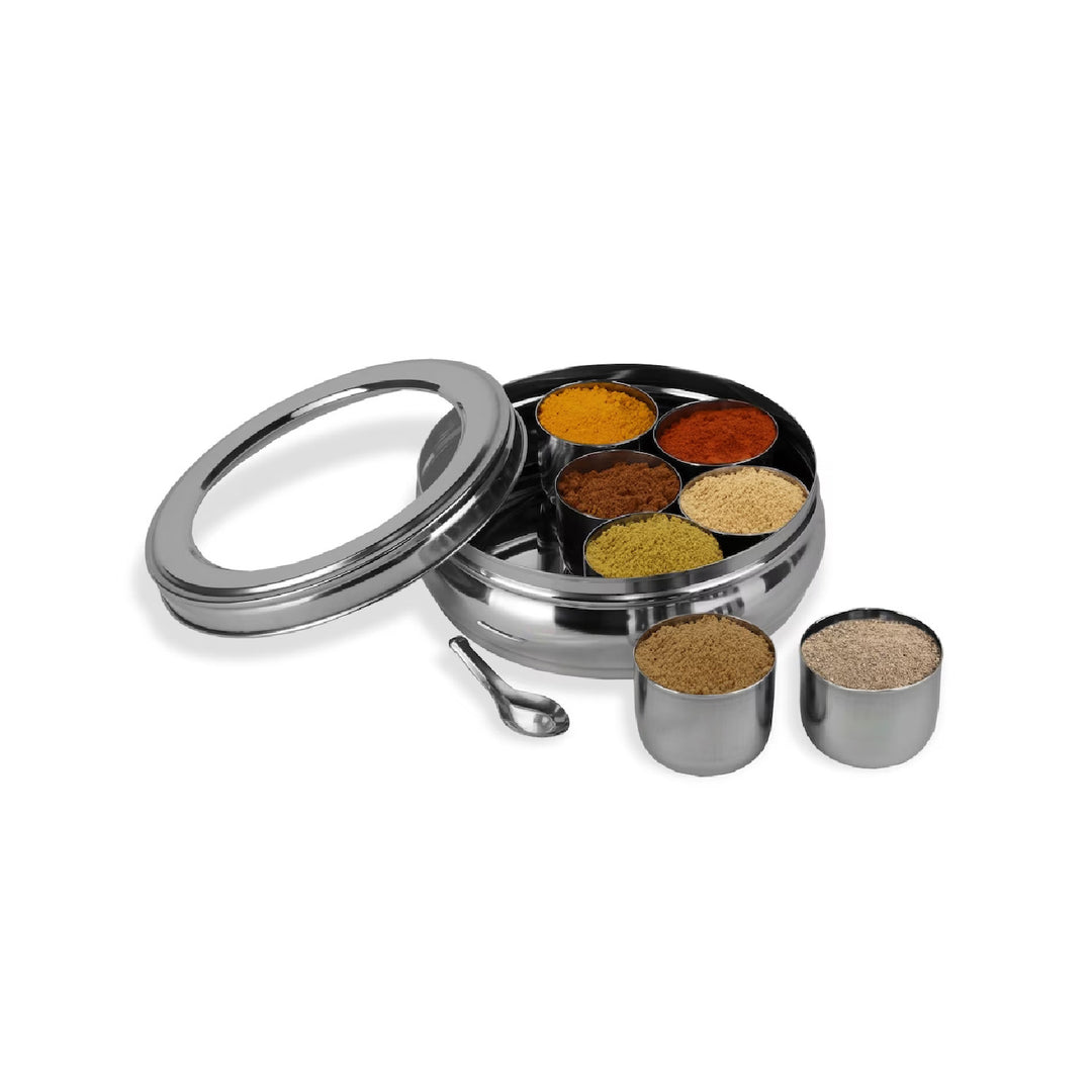 Masala Dabba spice box-steel