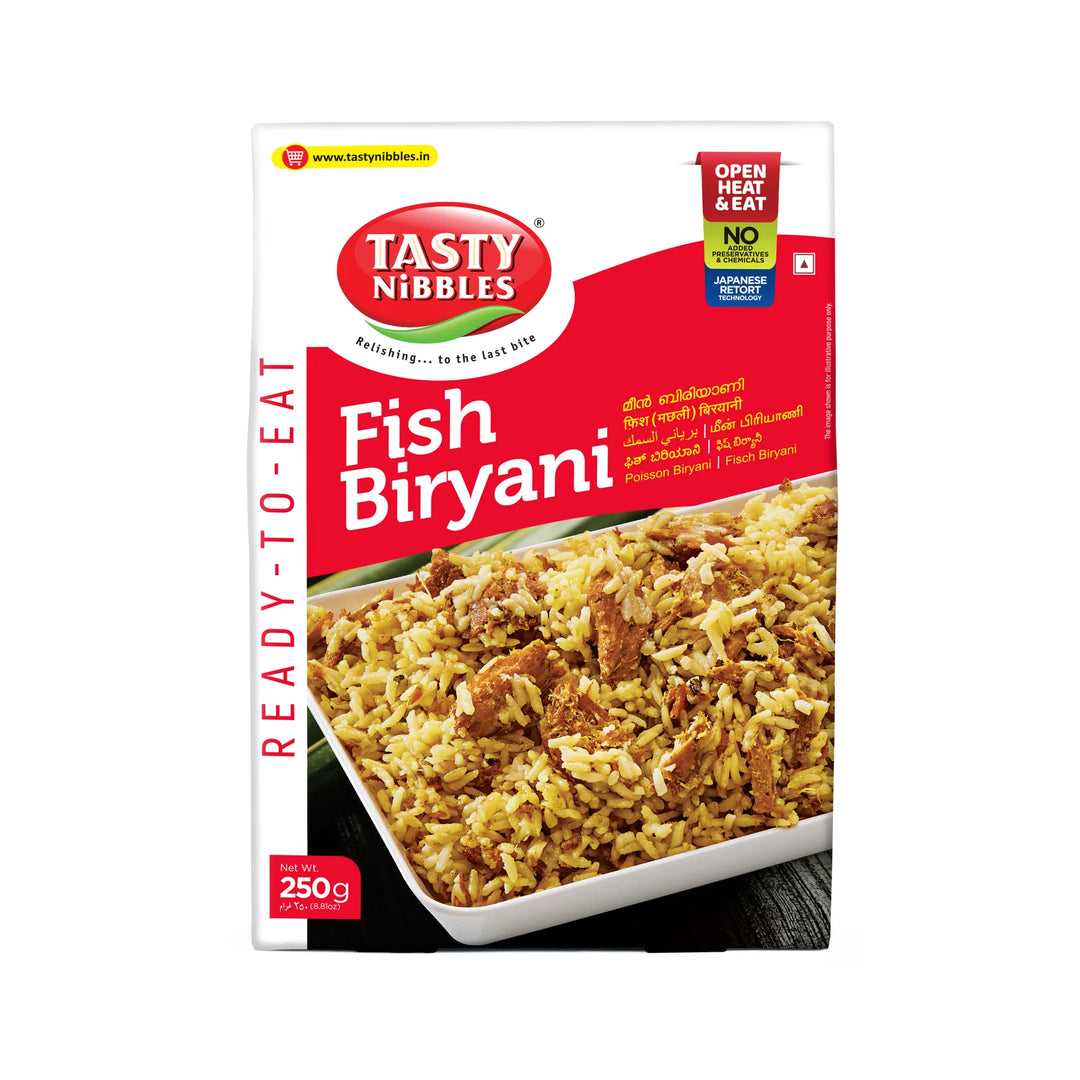 Tasty Nibbles Fish Biryani (RTE)