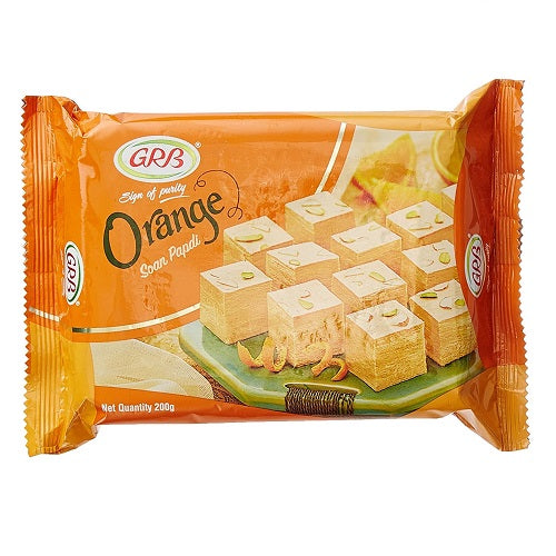 GRB Orange Soan Papdi (1+1free)