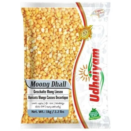 Udhaiyam Peeled/Washed/Split moong dal