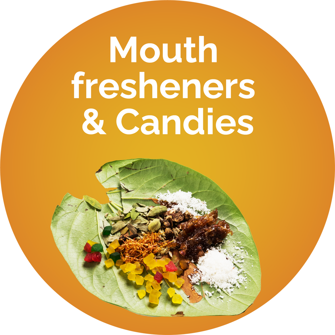 Mouth fresheners, Digestives & Candies