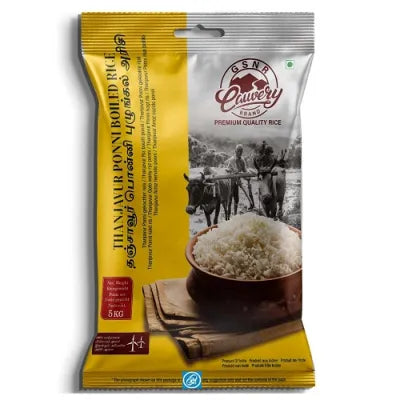 Cauvery Thanjavur Ponni Boiled Rice (14 months aged rice)