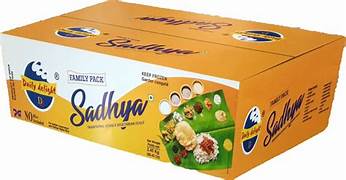 Daily Delight Family Pack Sadhya -Frozen ( available only for local deliveries and pickup)