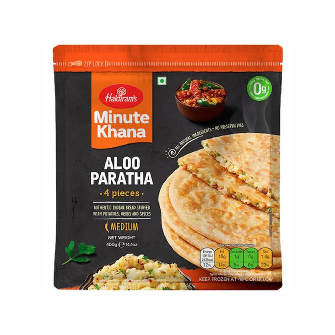 Haldiram Aloo Paratha | Frozen (Only delivered in Netherlands)