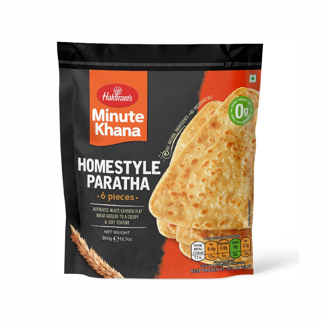 Haldiram Homestyle Paratha | Frozen (Only delivered in Netherlands)