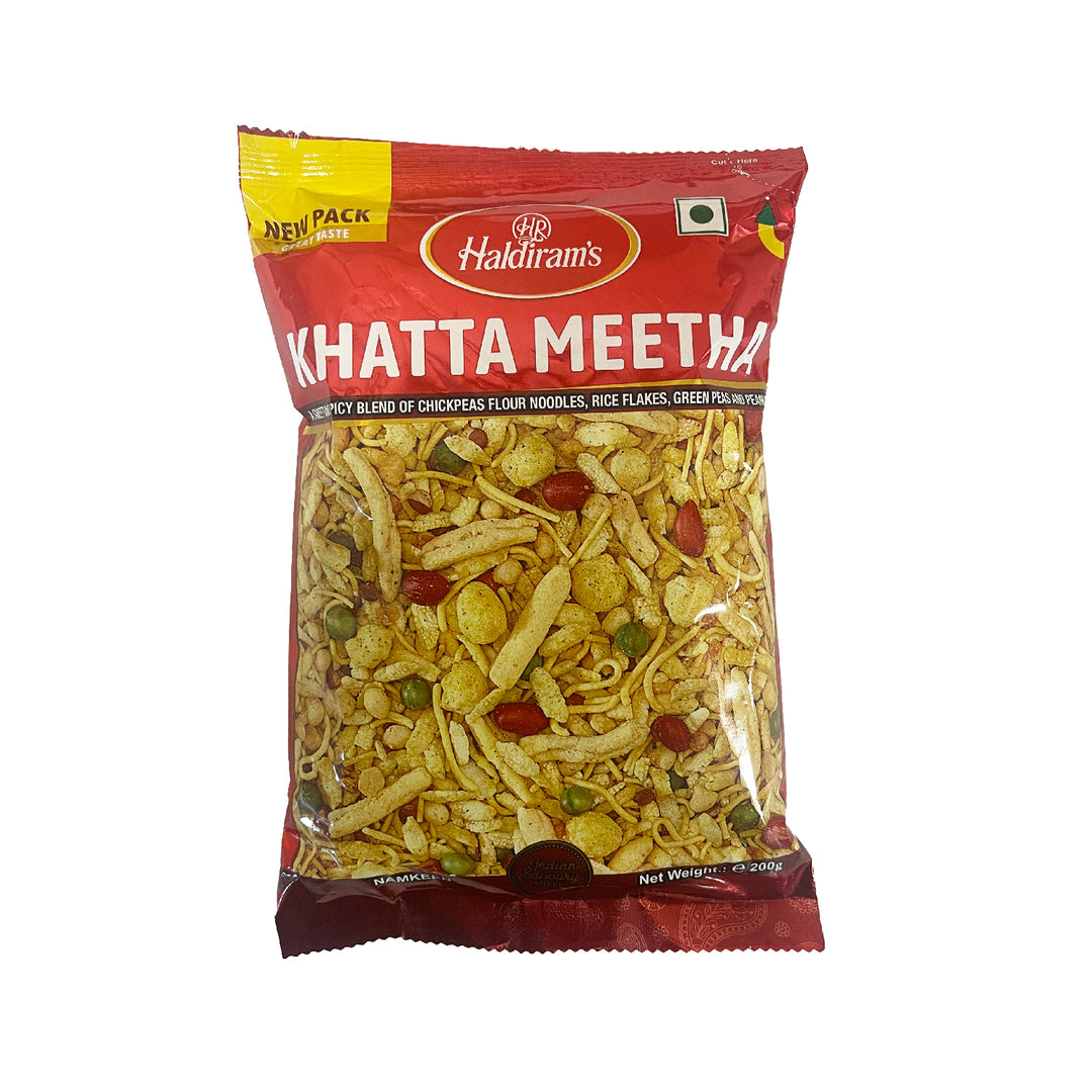Haldiram Khatta Meetha  mixture  (1+1 Free)