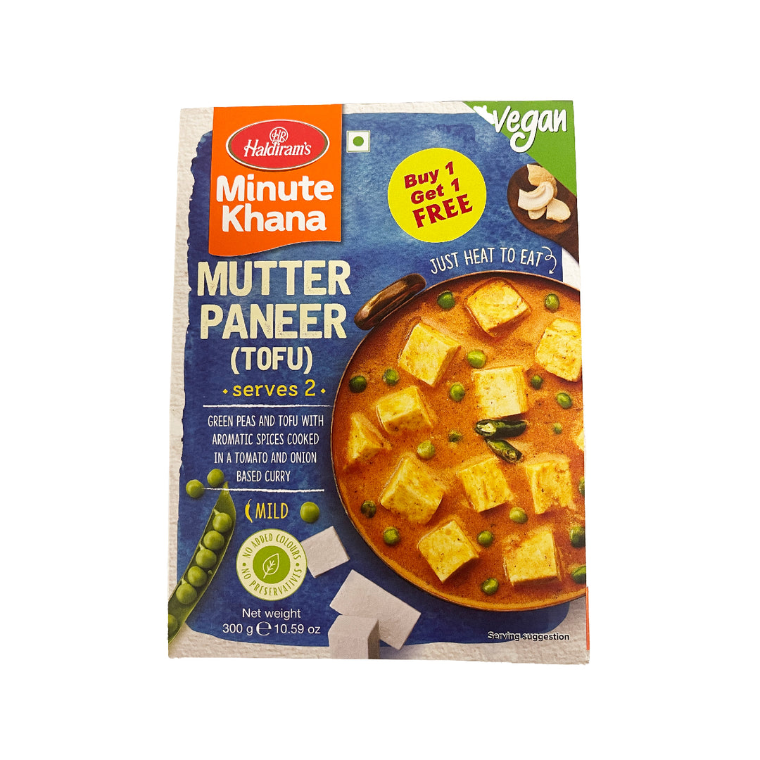Haldiram Mutter Paneer( tofu) (1+1 Free)