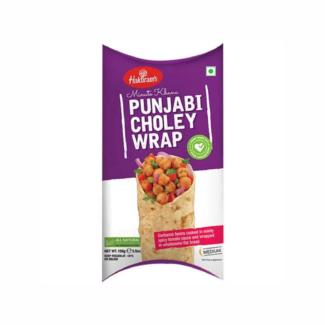 Haldiram Punjabi Chole Wrap | Frozen (Only delivered in Netherlands)