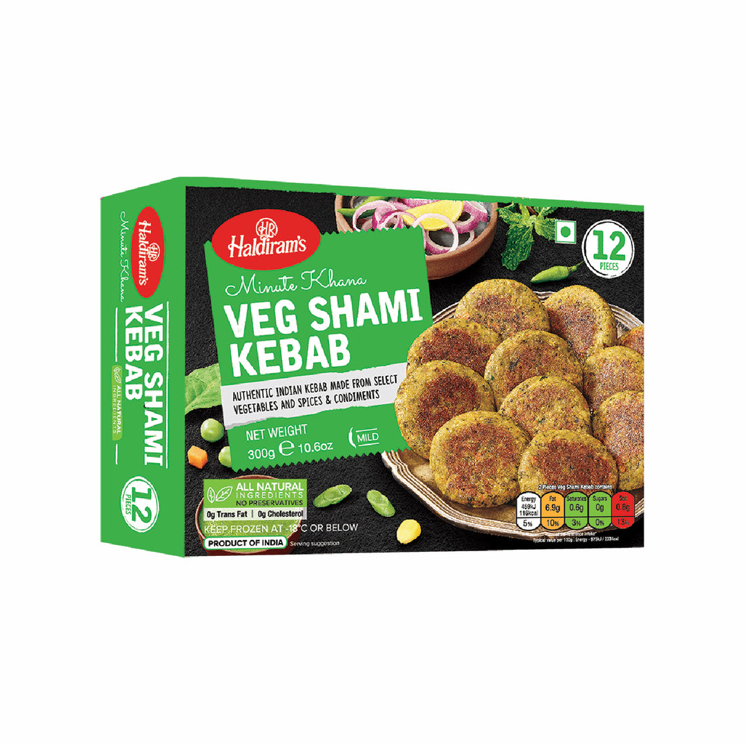 Haldiram Veg Shami Kebab | Frozen (Only delivered in Netherlands)