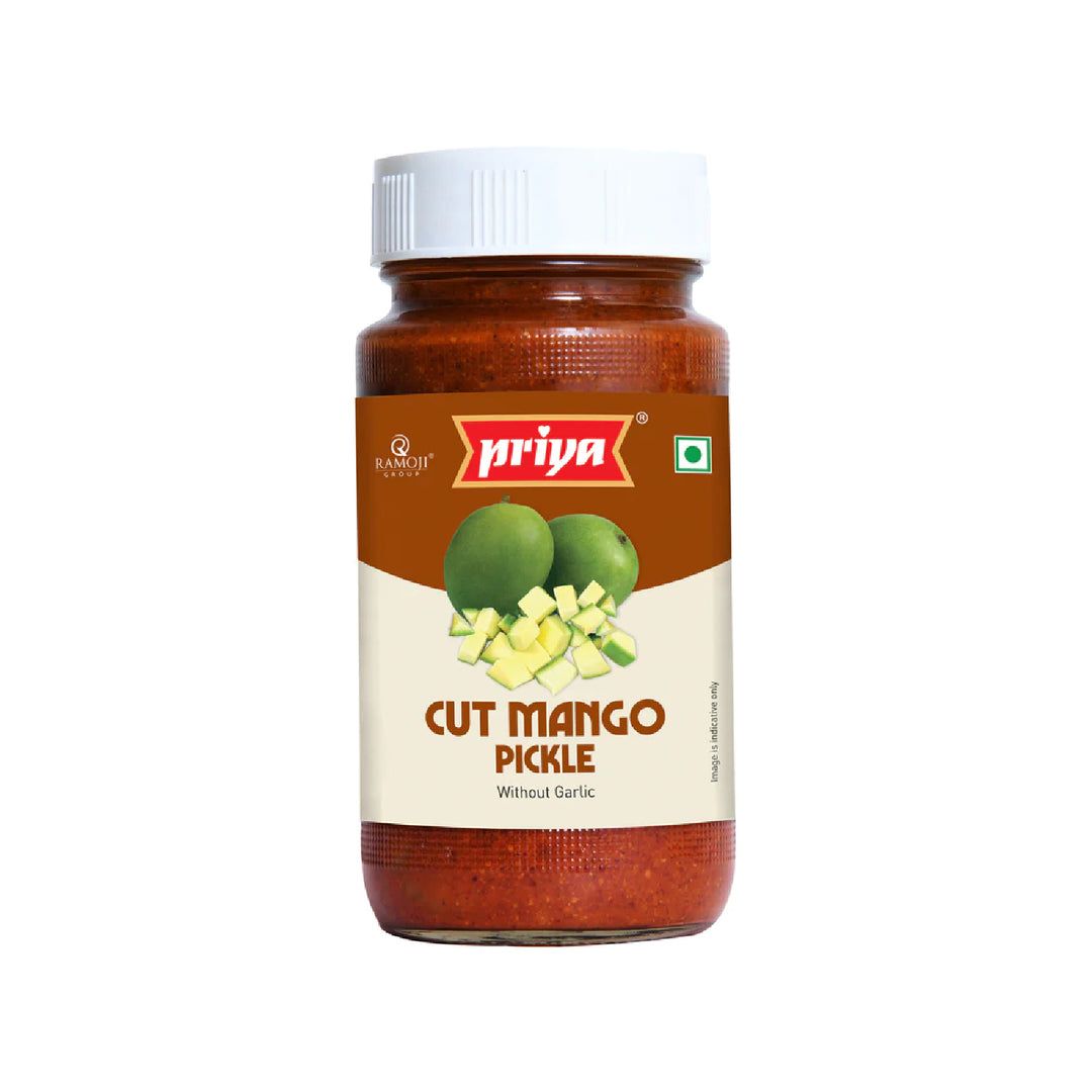 Priya Cut Mango Pickle Without Garlic