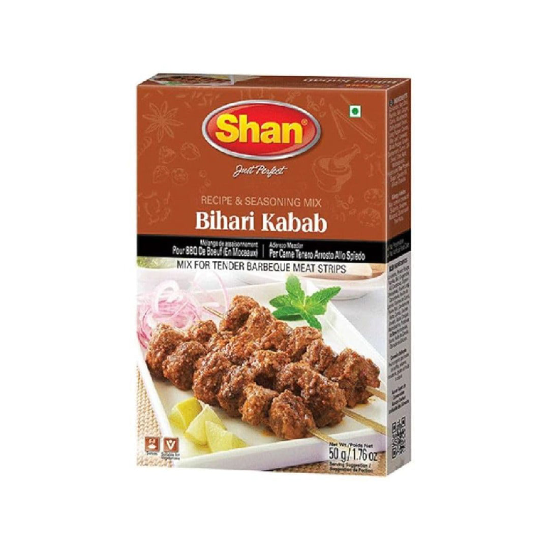 Shan Bihari Kabab Recipe Mix (1+1free)