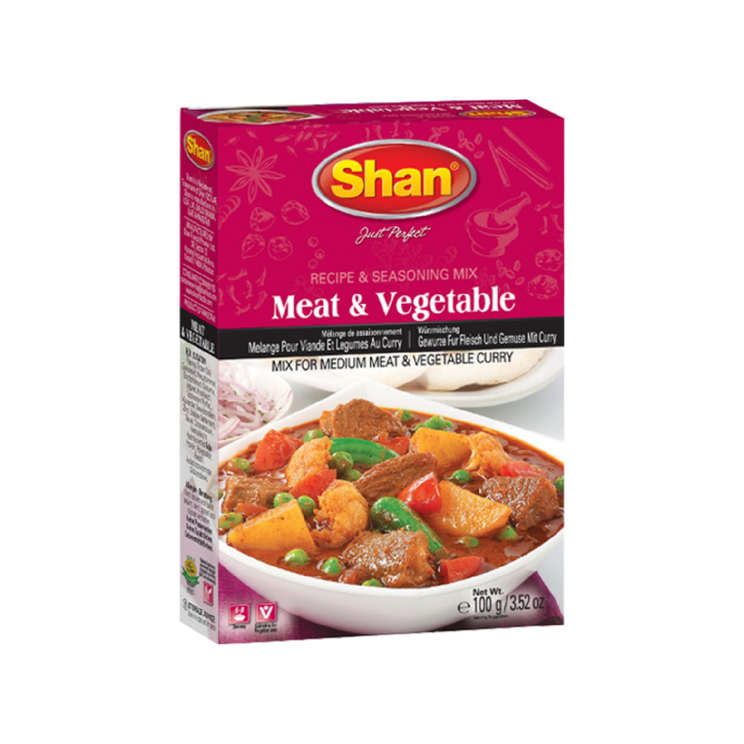 Shan Meat & Vegetable Recipe Mix  (1+1free)