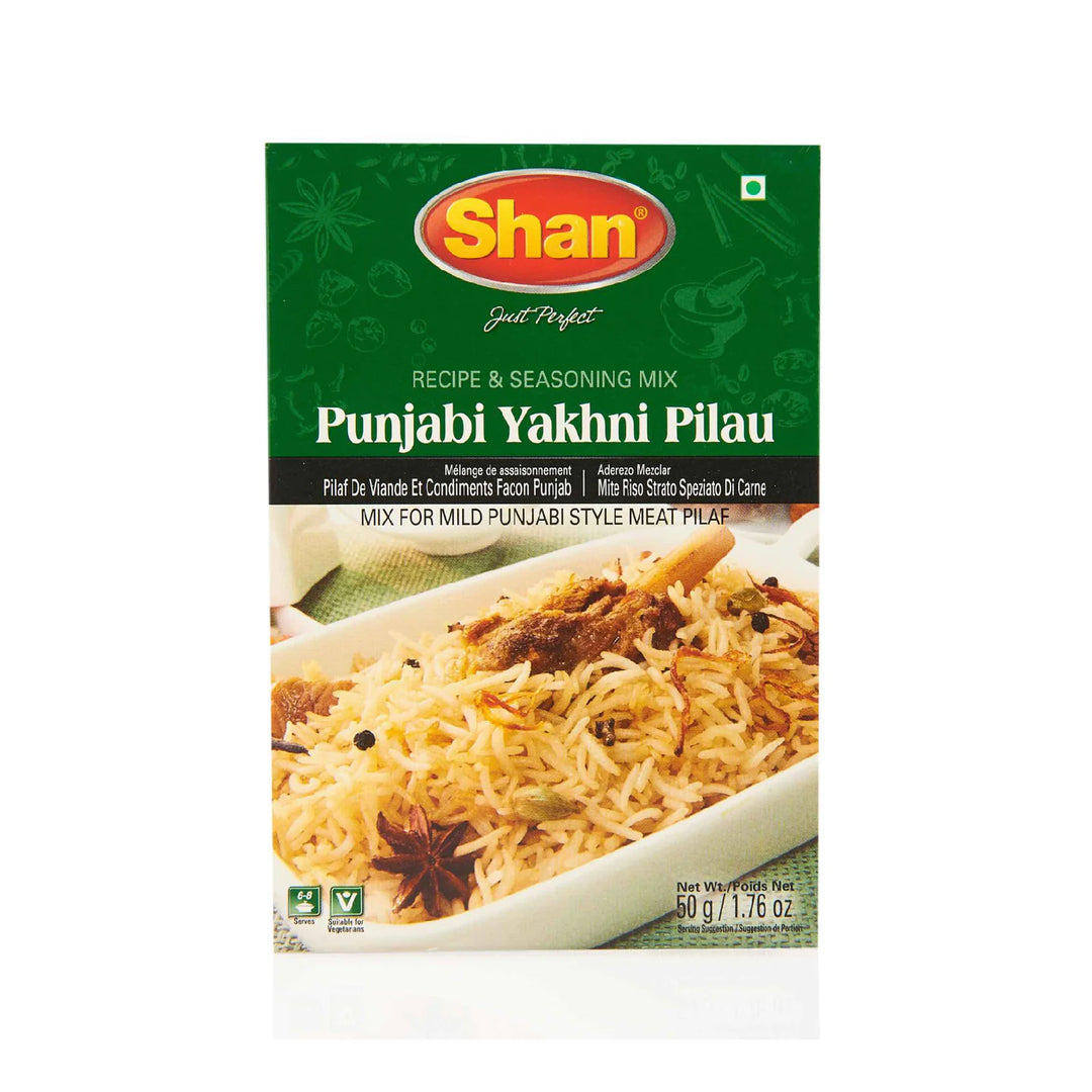 Shan Punjabi Yakhni Pilau Recipe Mix  (1+1free)