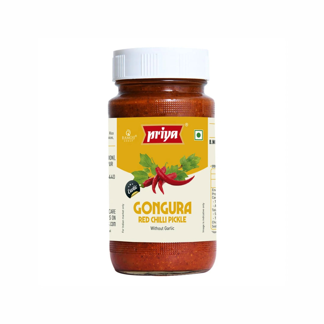 Priya Gongura Red Chilli Pickle