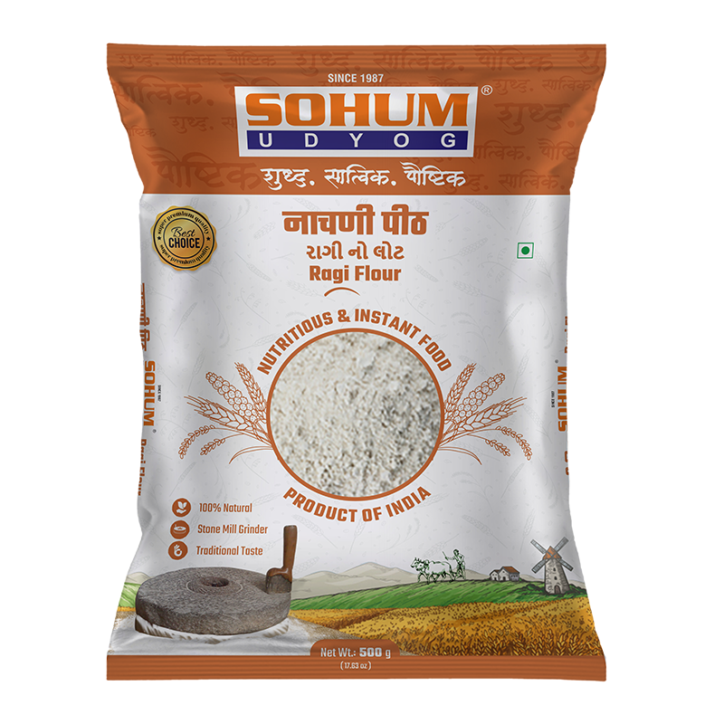 Sohum Ragi/Nachni/Finger millet flour