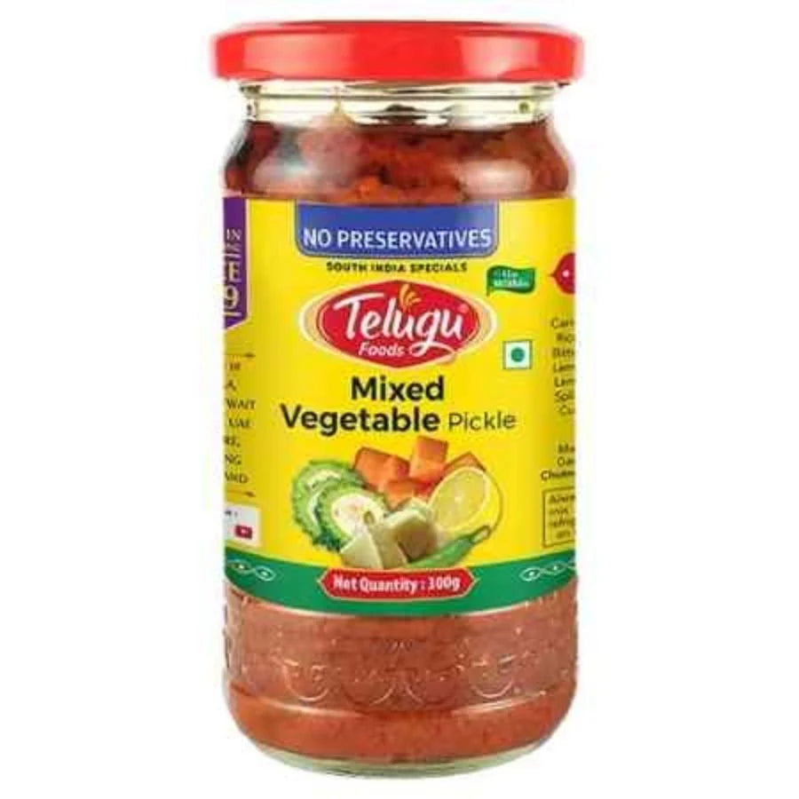 Swetha Telugu Foods Mixed Veg Pickle