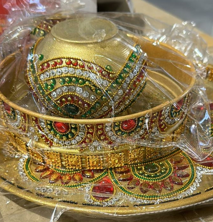 Karva Chauth Set (Design/Pattern may vary from the image)