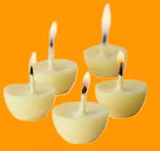 Readymade Ghee diya batis for religious purpose