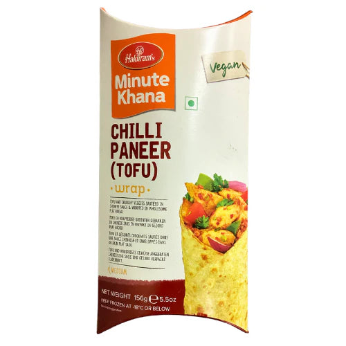 Haldiram  Chilli Paneer (Tofu) Wrap | Frozen (Only delivered in Netherlands)