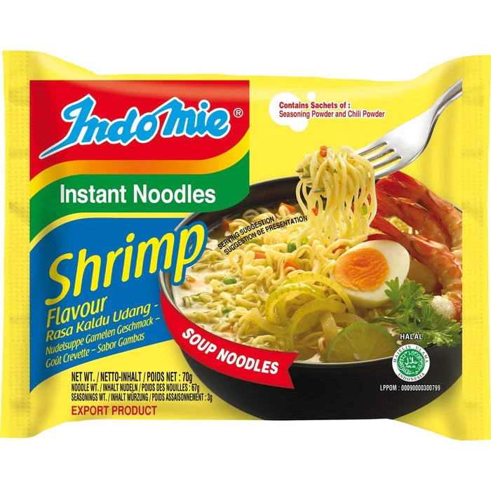 Indomie Shrimp noodles