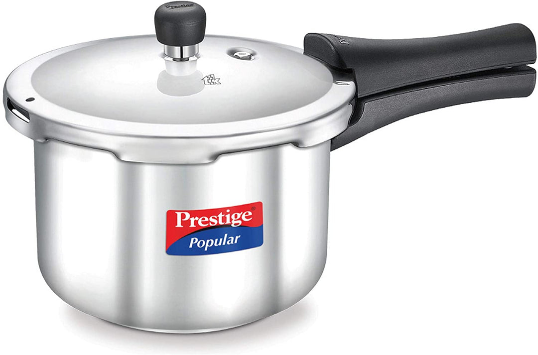 Prestige Pressure Cooker Stainless steel 3 L (Gas and Induction friendly)