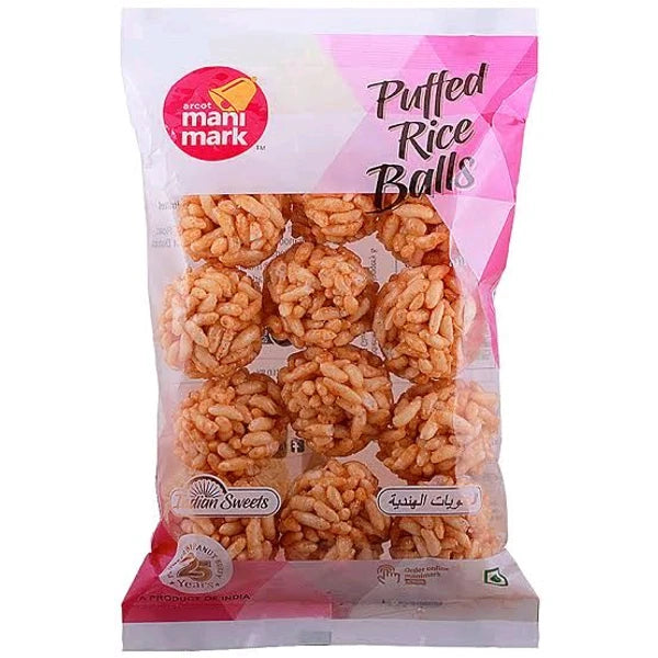 Mani Mark Puffed Rice Ladoo